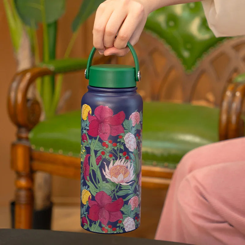 Edelstahl Trinkflasche Muster