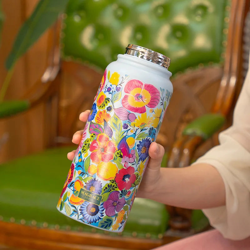 Edelstahl Trinkflasche Muster