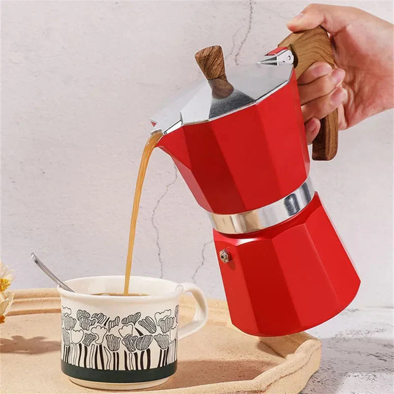 Espressokocher Rot 400 ml