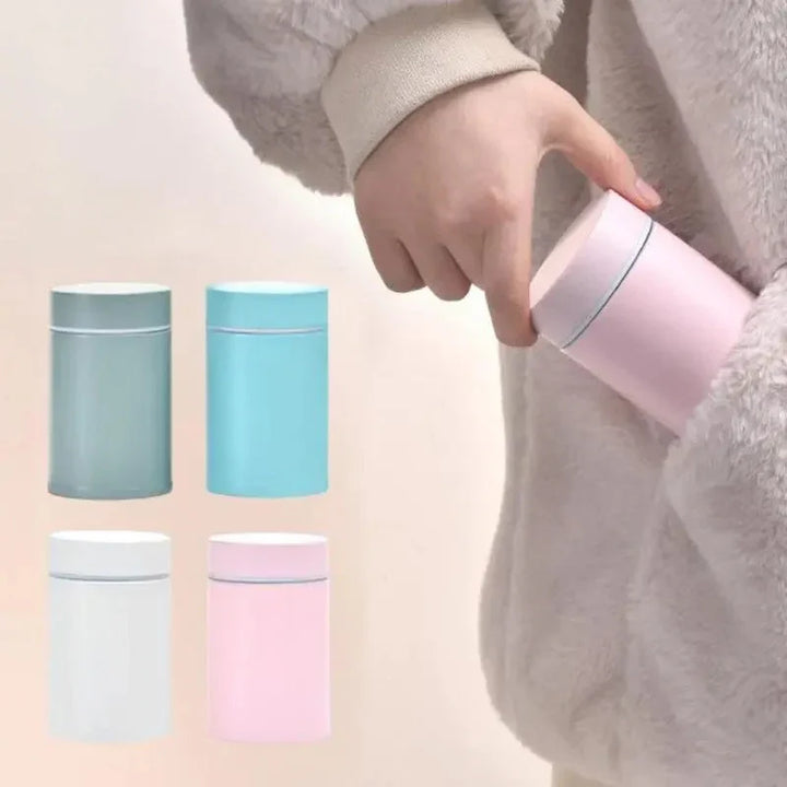 Kleine Thermosflasche für Kaffee