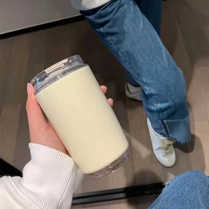 Thermobecher beige