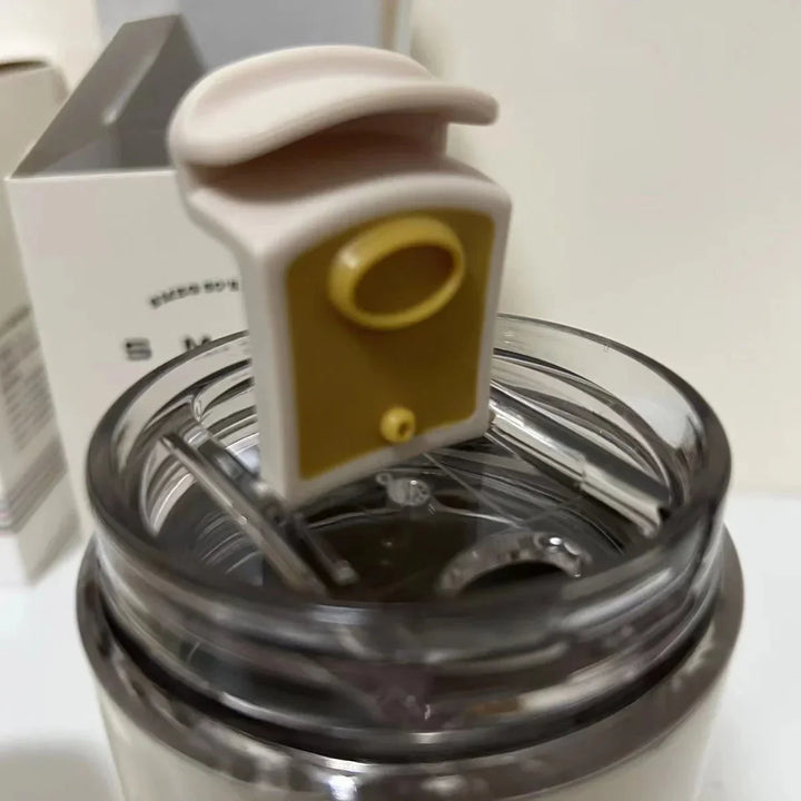 Thermobecher beige