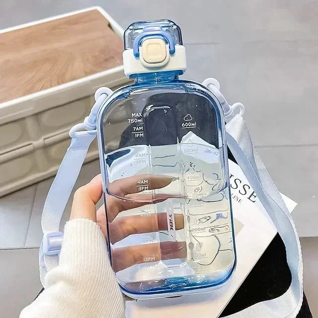 Trinkflasche durchsichtig