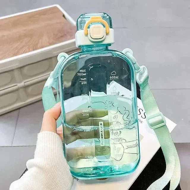 Trinkflasche durchsichtig