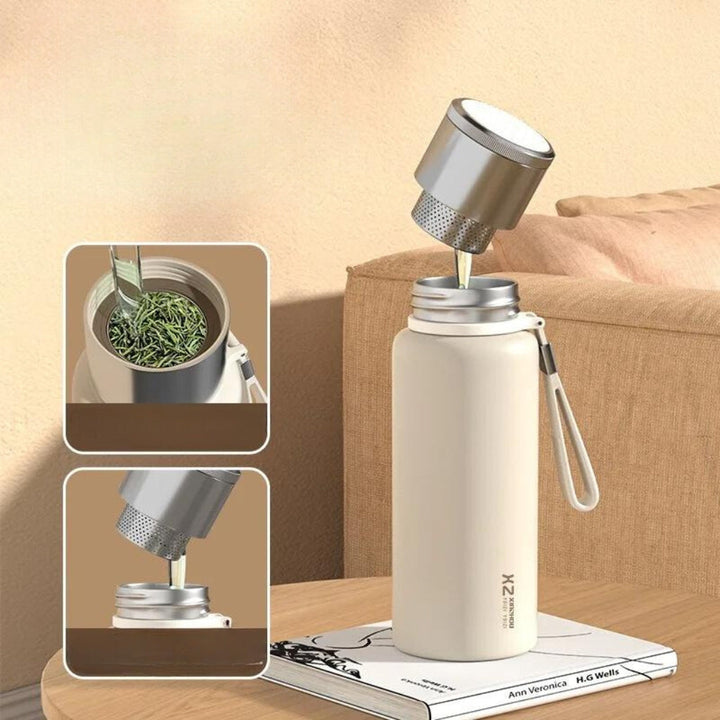 Trinkflasche mit Teesieb 1 l